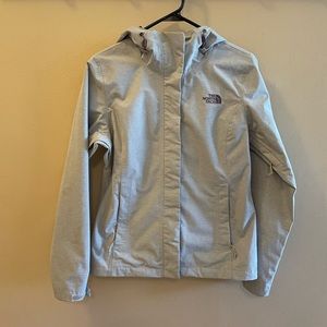 The North Face Grey Rain Jacket